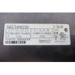 Frequentie regelaar 2.2kW Emerson SKC3400220. Unused.